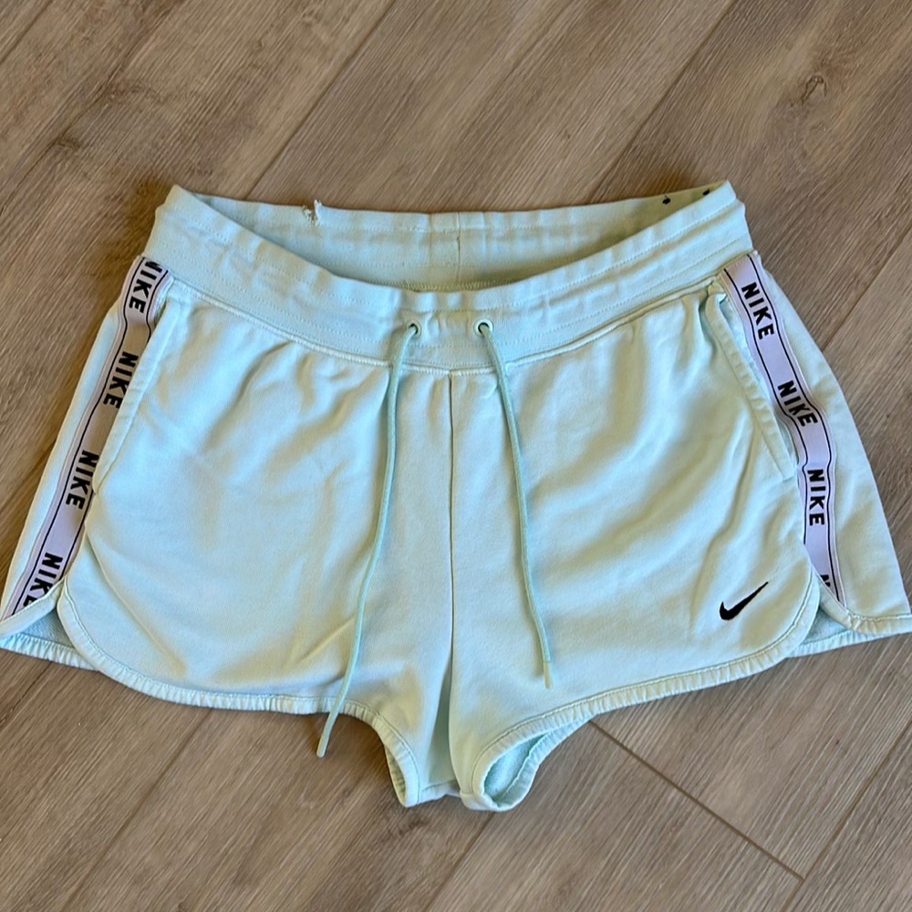 Nike Women's Light Blue Shorts